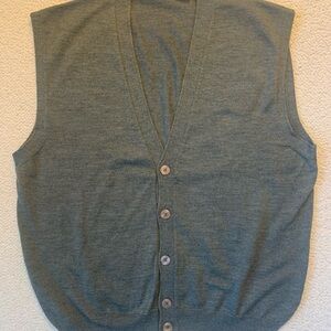 Green Button-Up Vest